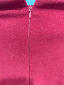 Burgundy Pencil Skirt