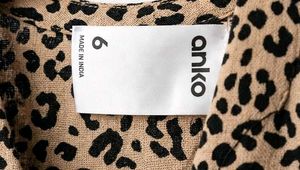 Leopard Print V-Neck Top