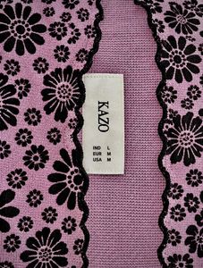 Kazo sheer Long Sleeve Top