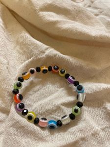 Colorful Evil Eye Beaded Bracelet