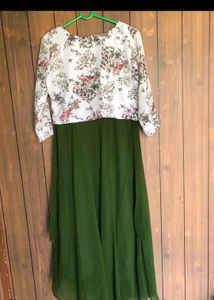 Women Dress With Attached Jacket