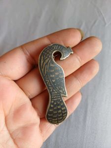 Real afghan Vintage Metal Bird hairclip