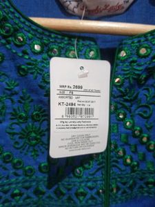 Blue Lovely Lady Kurta