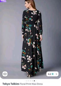 Tokio Talkies Black Maxi Dress New