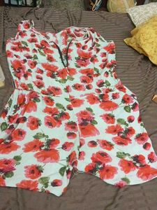 Floral Print Romper/jumpuit