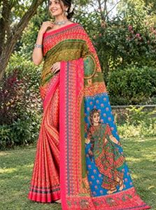 Rashmika Mandanna Wedding Inspired Pink Saree