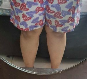 floral shorts