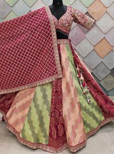 Designer Embroidered Lehenga Choli Set