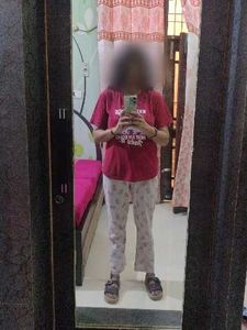Graphic Print T-Shirt with lower