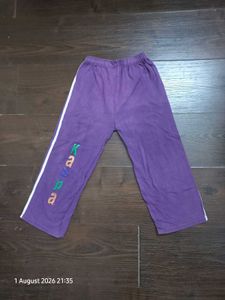 Purple Kids Pants