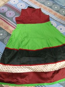 beautiful anarkali gown pant dupatta