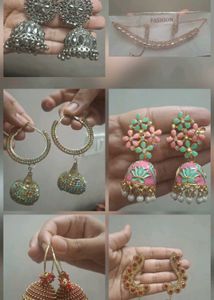 Stunning Jhumka & Necklace Set