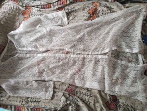 Chic White Lace Kimono Cardigan