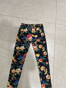 Floral Print Leggings