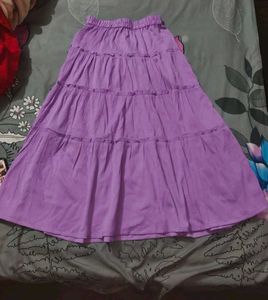 Flowy Tiered Midi Skirt