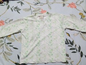 Stylish top tunics spotted green