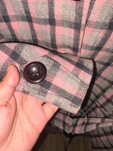 Chic Plaid Belted Jacket