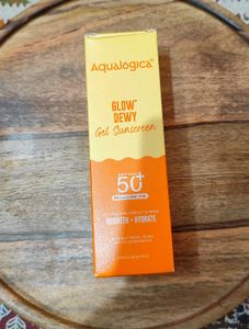 Aqualogica Glow Dewy Gel Sunscreen SPF 50