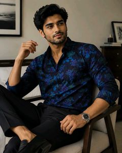 Midnight Bloom Floral Shirt