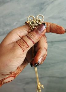 Silver-tone nose ring Set mp