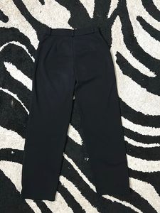 Classic Black Wide-Leg Trousers