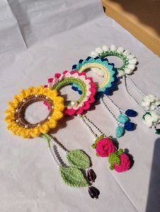 Handmade Crochet Hair Accessories ☺️