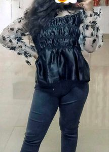 Floral Sleeve Top