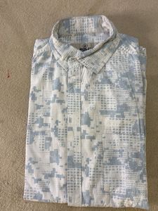 Men's Digital Camo Button-Up Shirt
