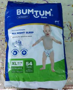 BUMTUM BABY DIAPER XL SIZE 54 UNIT PACK