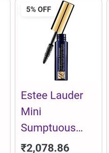 Estee Lauder Sumptuous Extreme Lash Mascara.