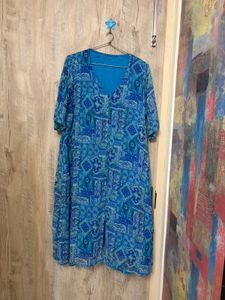 Blue Bohemian kurta set