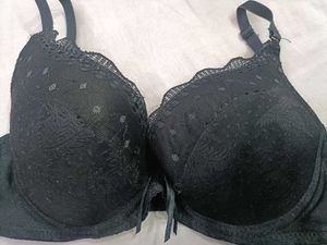 Laced Net pushup Bra