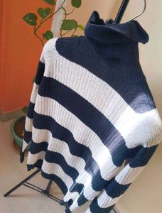Striped Knit Sweater