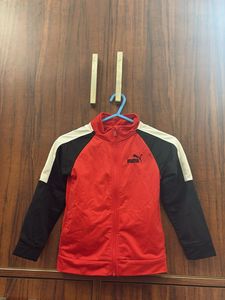 Puma Red Black White Track Jacket