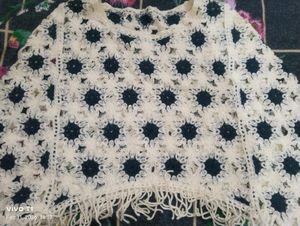 Crochet Flower Detail top