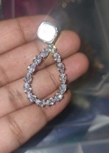 New Sparkling Hoop Earrings
