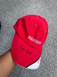 Red Raiffeisen Baseball Cap