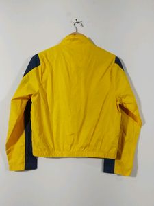 Yellow Casual Jacket Top (Women)