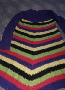 Striped Knit Dress kurti