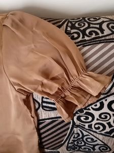 Satin top
