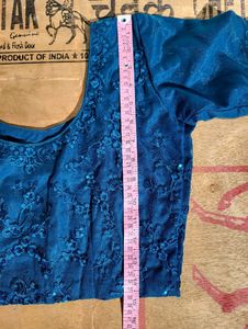 Party Wear Sequence Lehnga-Teal