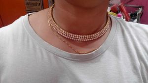 Sparkling Rhinestone Necklace Set