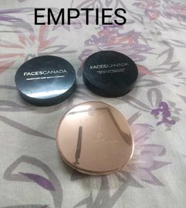 EMPTY Bottles &amp; Compacts!