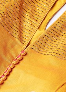 Elegant Yellow Ethnic anarkali suit