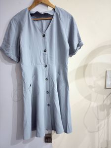 Casual Button-Down Dress