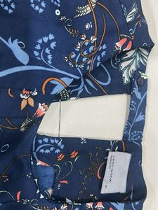 Vero Moda Navy Floral Print Sleeveless Top