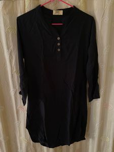 Black cotton Kurti