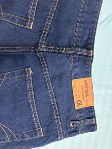 Classic Dark Wash Wide Leg Jeans