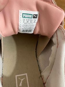 Puma Pink Suede Sneakers