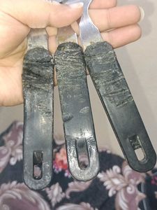 Kitchen Utensil Set Of 3 Spoons.